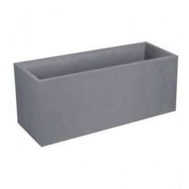 Горшок пластиковый EDA Plastiques JARDINIERE VOLCANIA DECOR PIERRE 99,5 X 39,5 X 43,5см 98л