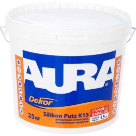 Decorative plaster Eskaro Aura Dekor Silikon Putz K15 "барашек" 25 kg