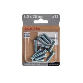 Screw Koelner 12 pcs B-82207-0625-OC