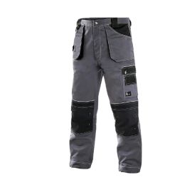 Work trosuers gray with black inserts American Safety ASOGBS-J S