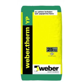 წებო პოლისტიროლის Weber.therm YP 25 კგ