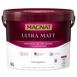 Краска интерьерная Magnat Ultra Matt 10 л белая