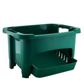 Basket for vegetable storage Aleana green