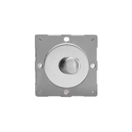 Dimmer without frame Varilight 100W brushed steel