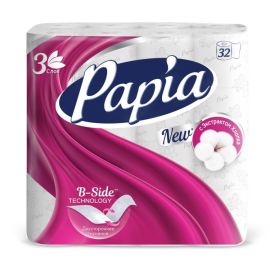 Toilet paper Papia 3-layer 32X3 7000624