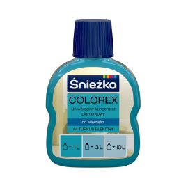 Universal pigment concentrate Sniezka Colorex 100 ml blue turquoise N44