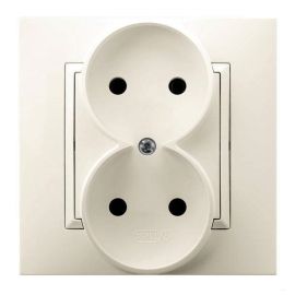 Socket OSPEL 2 82x82x45 beige