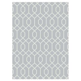 Carpet DCcarpets Ambiance 81203 Silver/White 120x170 cm