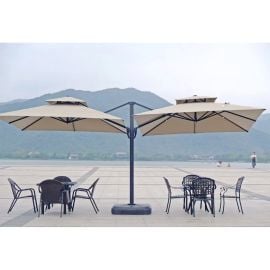 Double umbrella with base 3x3 m JHA-180KG