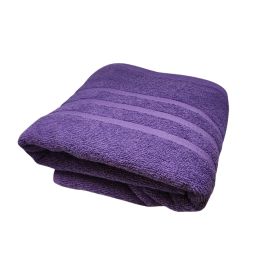 Bath towel purple Continental 70x140cm