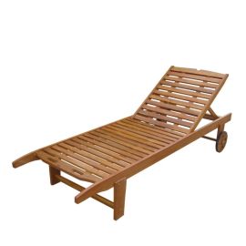 Wooden sunbed Home Decor Sun Lounger SL003 (V)