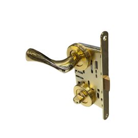 Set handle and lock  Besa AGB 102487+102502+100523 gold