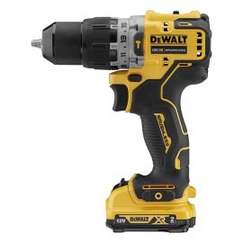 სჭვალსახრახნი აკუმულატორის უნახშირო DeWalt DCD706D2-QW 12V