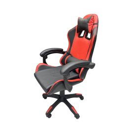 Office chair black-red 65x63x115 cm