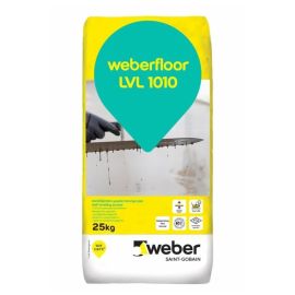 Self-leveling floor Weber Floor LVL 1010 25 kg