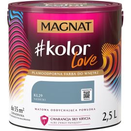 Interior paint Magnat Kolor Love 2.5 l KL29 light blue