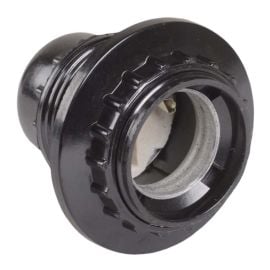 Cartridge with ring IEK E27 carbolite PKB27-04-K11 black