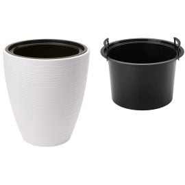 Flower pot FORM-PLASTIC Gobi 30 white