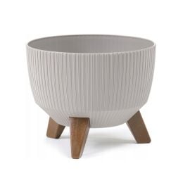 Flower pot Lamela Bowl ROMA 330 jumper 12,4l cream