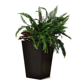 ყვავილის ქოთანი Keter როტანგი Medium Rattan Planter 55,4 ლ