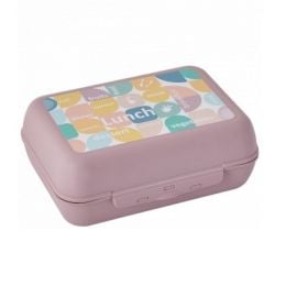 Lunch box with decor Aleana purple