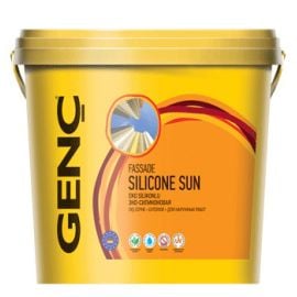 ექსტერიერის საღებავი სილიკონის Genc Silicone Sun 7.5 ლ