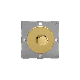 Dimmer without frame Varilight 100W matt brass