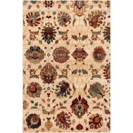 Carpet Dywilan SUPERIOR LATICA KREM 2470 cC3 170x235 100% WOOL