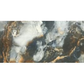 Porcelain tile Italica Yemen Onyx Azul 600x1200 mm