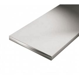 Aluminum strip PilotPro Silver 40х2 1 m