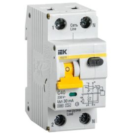 Differential automatic circuit breaker IEK RCBO 32 C40 30mA