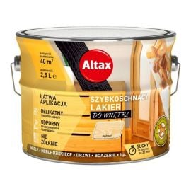 Quick drying interior varnish Altax semi matt colourless 2.5 l