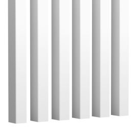 Decorative slat Foge 280x3x4 cm white 6 pcs