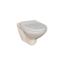 Wall-hung toilet with lid Valadares Oceanus white