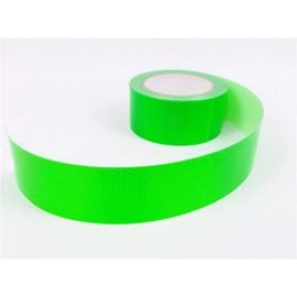 Adhesive tape reflective green, with phosphor Boss Tape 35mmx1.5m