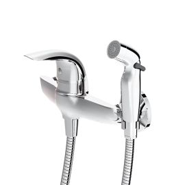 Faucet with hygienic shower Damixa Eclipce 318000000 Chrome