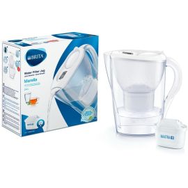 წყლის ფილტრი-დოქი Brita Marella ME4W MXplus CU EMEAO 2,4ლ თეთრი