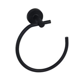 Towel hanger round Bisk ForYou Black