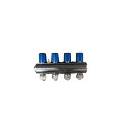 Manifold with valve ECA 4-Blue