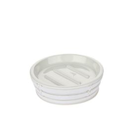 Мыльница Primanova PALM SOAP DISH WHITE