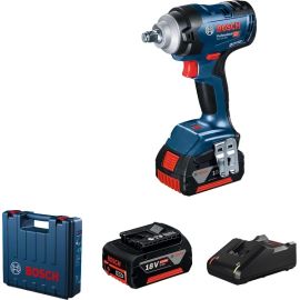 Аккумуляторный ударный гайковерт Bosch GDS 18V-400 Professional (06019K0020)