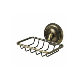 Soap dish Bisk 00406 Deco Antic Brass