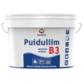 Adhesive Eskaro B3 Niiskuskindel Puiduliim 2.5 l