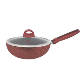 Frying pan BERLLONG Wok Lava Stone RWF-30G 30 cm