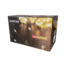 Освещение новогоднее Avatar 72187 silver wire IP44 50 м теплый белый