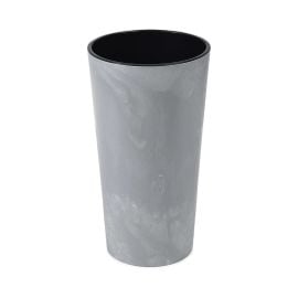 Flower pot grey Lamela LILIA ECO 29,5 l