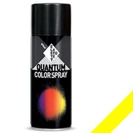 Краска аэрозольная фосфор Elastotet QUANTUM COLOR SPRAY FLUORESCENT  F 12 YELLOW 400ml