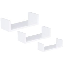 Shelf set Domax white 3 pcs