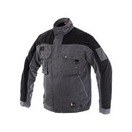 Work jacket gray with black inserts American Safety ASOGBS-J M