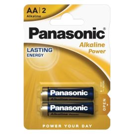 Батарейка Алкалиновая Panasonic Alkaline Power LR6 AA 2 шт